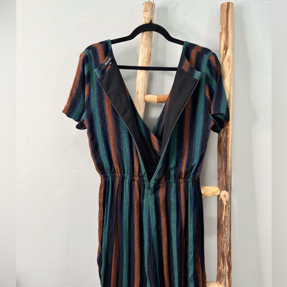 🛑SOLD🛑Madewell Striped Wrap Jumpsuit - Picture 9 of 16